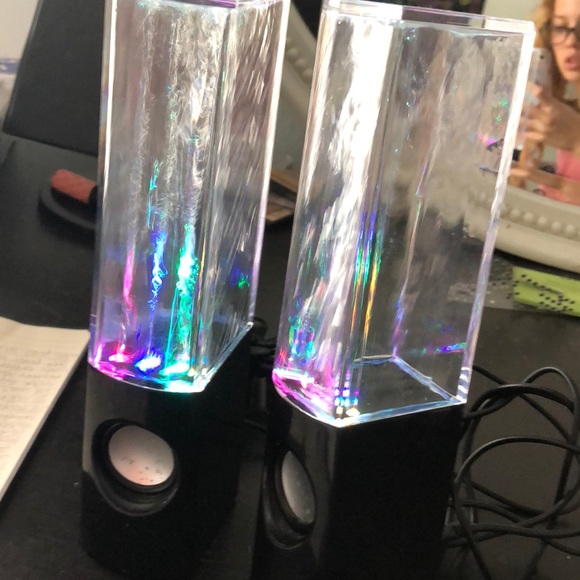 tall water speakers